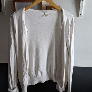 HM White Cardigan
